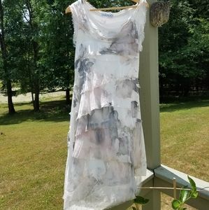 Tempo paris italian silk dress (womens M)